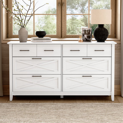 6 Drawer Dresser, Bedroom Furniture by August Grove