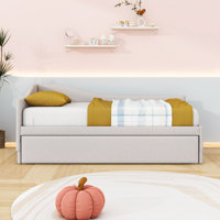 Twin Upholstered Daybed with Pop Up Trundle