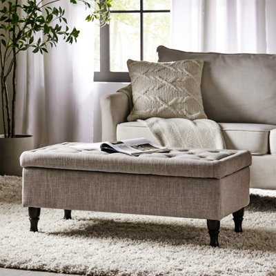 Hyatt Storage Ottoman by Everly Quinn