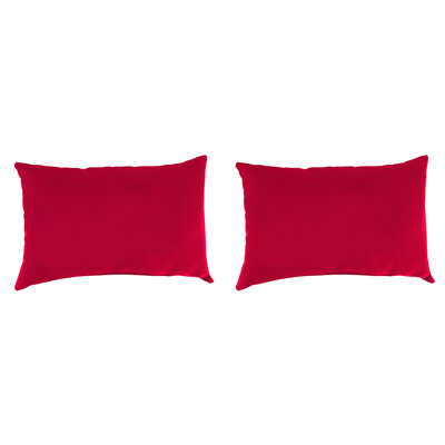 18" x 12" Outdoor Lumbar Throw Pillow by Red Barrel Studio