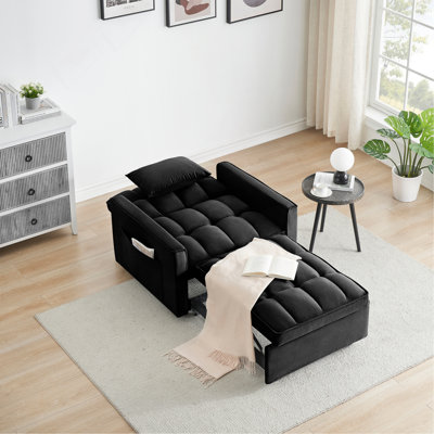 Convertible Sofa Bed Chair, 3 In 1 Design For Ultimate Comfort And Space-Saving