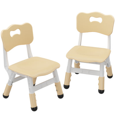 Kids Chair, 3 Level Height Adjustable Kid Chair, Plastic Toddler Chairs for Children Boys Girls Age 2-6, Suitable for Home Family Classroom Nursery In by Zoomie Kids