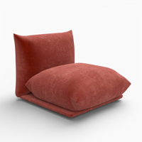 Minarik Upholstered Modern Chenille Fabric Armless Chair by Ebern Designs