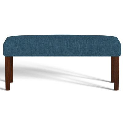 44"Wide Upholstered Accent Bench with Solid Legs,Entryway Stool by Ebern Designs