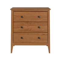 Solid 3 Drawer Dresser by Hokku Designs