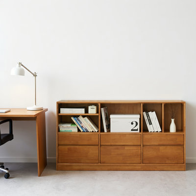 Vella Solid Wood Multi-Drawer Storage Cabinet by Ebern Designs
