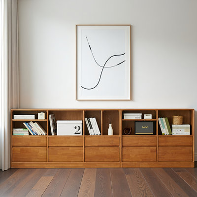 Vella Solid Wood Multi-Drawer Storage Cabinet by Ebern Designs