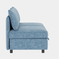 8 Seat Chenille Modular Sectional, Convertible Sofa Seat With Storage, Sleeper Sectional Sofa Set, Fabric Flexible Modular Combinations by Latitude Run