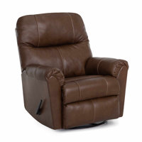 Leather Manual Recliner by Latitude Run