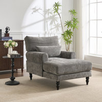 Modern Upholstered Lounge Chair by Canora Grey