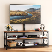 Swivel TV Stand for TVs up to 65" with Mount by 17 Stories