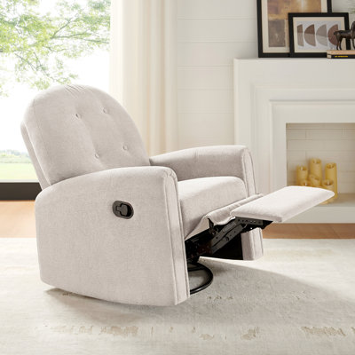 33.46’’ Terry Fabric Glider Rocker Manual Recliner Chair by Ebern Designs