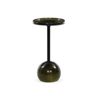 Glass Top End Table by Joss & Main