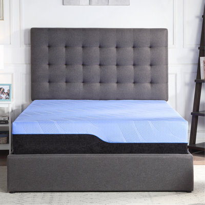 Refresh 12 Inch Hybrid Cooling Fast Responding Latex Foam And Coil Adult Mattress