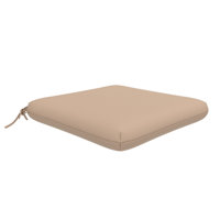 Eco - friendly CoverRite Fabric Square Dining Chair Cushions, 3" Foam Stain Resistant Outdoor Chair Cushions by Latitude Run