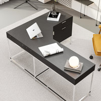 L-Shaped Computer Desk With Modern Design by Latitude Run