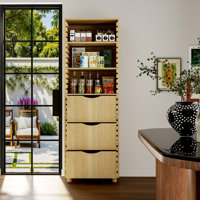 70.9” H Pantry Cabinet With Adjustable Shelf And Drawer by Ebern Designs