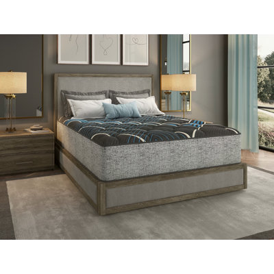Restonic Comfort Care Hybrid Mattress, Individual Pocketed Coil Mattress , Medium Comfort by Latitude Run
