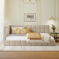 Full Size Upholstered Daybed/Sofa Bed Frame by Everly Quinn
