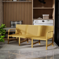 71.26" Wide Indoor/outdoor 3-seater Patio Sofa by Ebern Designs