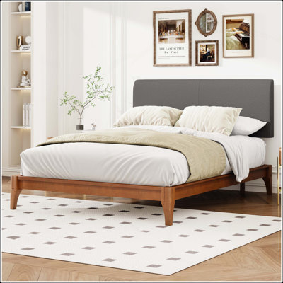 Bamboo Adjustable Headboard by Ebern Designs
