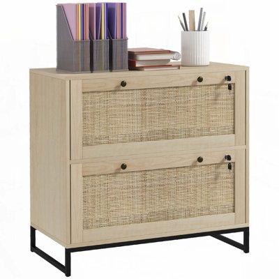 2 Drawer File Cabinet with Lock by Dakota Fields