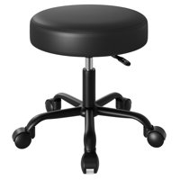 Adjustable Height Rolling Stool With Wheels by Ebern Designs