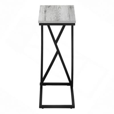 Modern Table, C-Shaped, End, Side, Snack, Living Room, Bedroom, Contemporary, Modern by Ebern Designs
