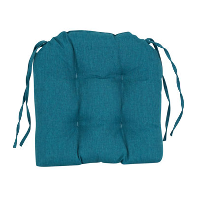 16-Inch Rounded Back Woven Olefin Tufted Outdoor Chair Cushions (Set Of 8) by Latitude Run