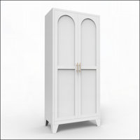 61" Metal Storage Cabinet with Doors and Adjustable Shelves by George Oliver