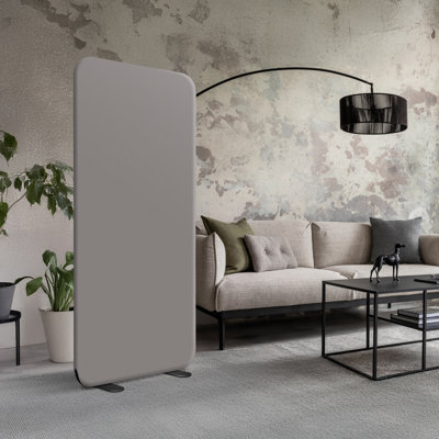 Standing Room Divider, Space Privacy Partition, Portable Wall Panel for Studio Apartment, Office, Home, Classroom, Scratch Resistance, 29"x65"