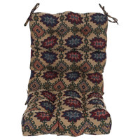 Tapestry Tufted Seat/Back Chair Cushion by Winston Porter