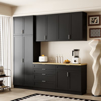 Pantry Cabinet With Modern Design And Strong Storage by Wildon Home