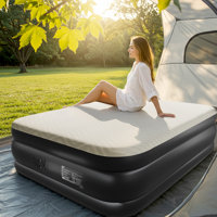 Patio Air Mattress With Built-In Pump by Alwyn Home