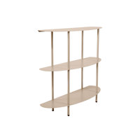 Curved Metal 3-Tier Shelf by George Oliver