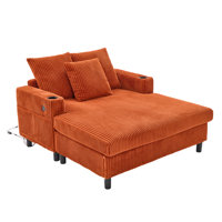 Multifunctional Upholstered Chaise Lounge by Latitude Run