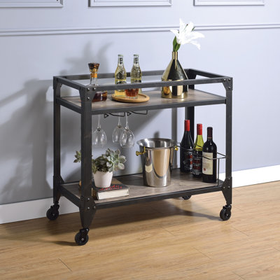 2-shelf Serving Cart by Williston Forge