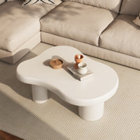 Cloud-Shaped Wooden Coffee Table for Living Room – 39