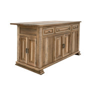 3 Drawer 6 Doors Kitchen Island by One Allium Way