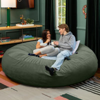 7 Foot Cocoon - Giant Bean Bag Chair For Adults & Bean Bag Bed - Lush by Corrigan Studio