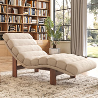 Upholstered Chaise Lounge by Ebern Designs
