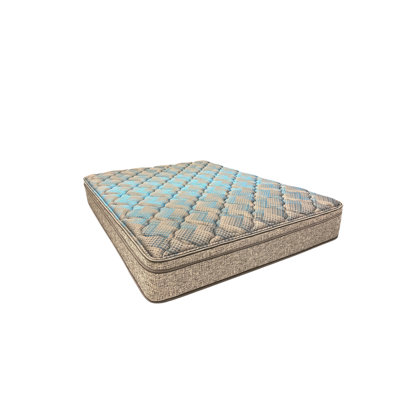 Restonic Comfort Care 10" Hybrid, Euro Top, Individual Pocketed Coil Mattress, Plush Comfort by Latitude Run