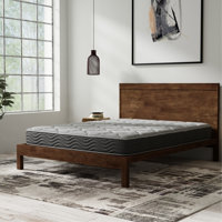 Hybrid Medium Firm Mattress With Pocketed Coils by Alwyn Home