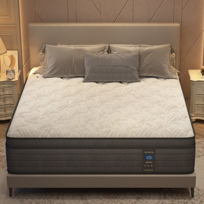 10/12/14 Cooling Gel Memory Foam Medium-firm Mattress Breathable Pressure Relief Certipur-us Certified Mattress-in-a-box For Kids And Adults No Fiberg by Alwyn Home