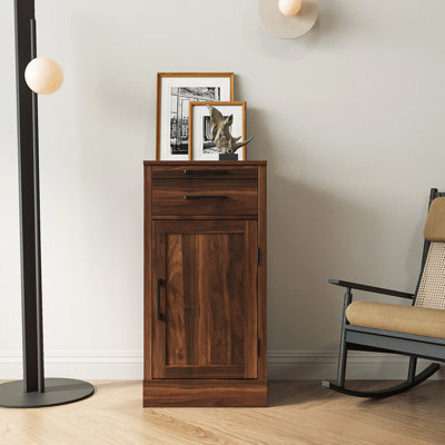 Modular Wine Bar Cabinet Buffet Cabinet With Hutch For Dining Room by Millwood Pines