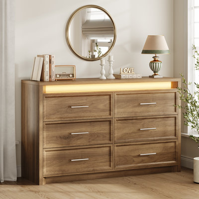 6 Drawers Dresser by Wrought Studio