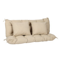 Tufted Porch Swing Cushions by Lark Manor