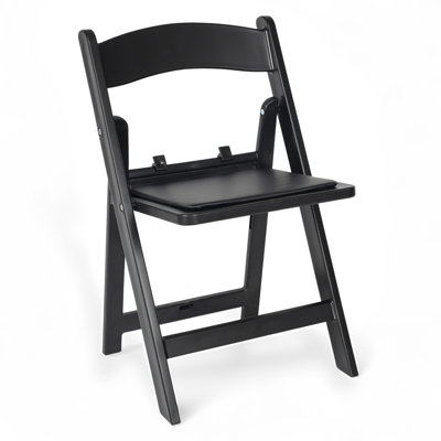 Kids Resin Folding Chair with Vinyl Padded Seat