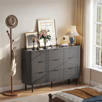 Foye 9 Drawer 52.7" W Double Dresser by Ebern Designs