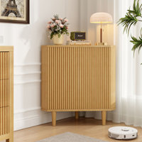 Modern 2 - Door Corner Accent Cabinet by Ebern Designs